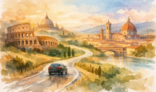 Rome to Florence Private Transfer Options